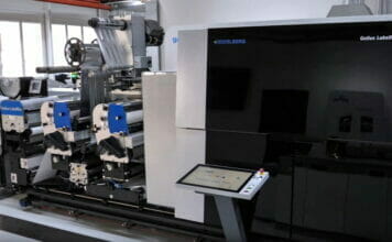 Gallus Labelfire, Inkjetdruck, Digitaldruck,