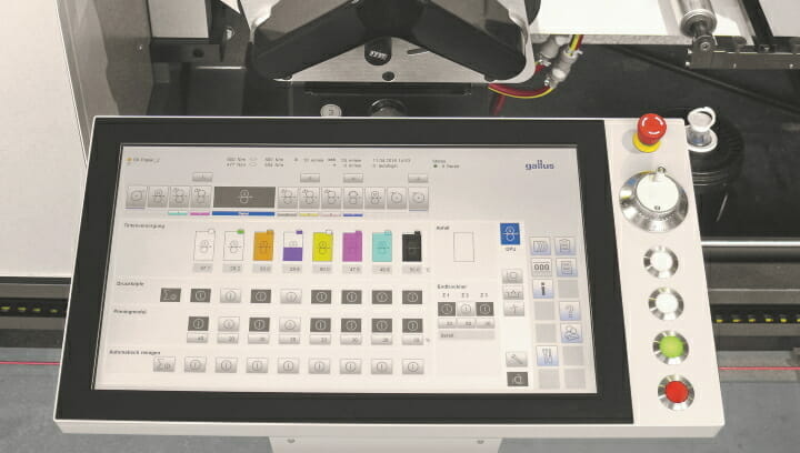 Gallus Labelfire, Inkjetdruck, Digitaldruck,