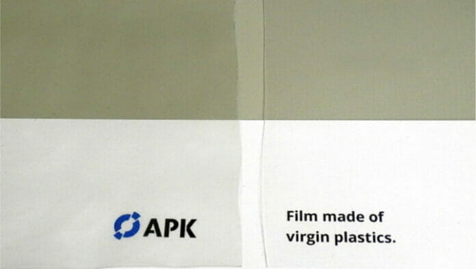 APK, Recyclingfolien, Recyclingmaterial, Folien