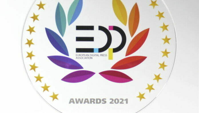 EDP AWARDS     Am 31. Januar 2022 wurden die »EDP Awards 2021« – der Pandemie geschuldet – wieder im Rahmen einer Online‐Präsentation an insgesamt