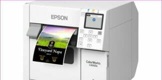 Epson, Farbetikettendrucker, Etikettendrucker,
