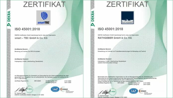 smart-TEC, Rathgeber, ISO-Zertifizierung,