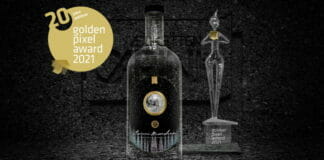 Etiketten Carini, Golden Pixel Award,