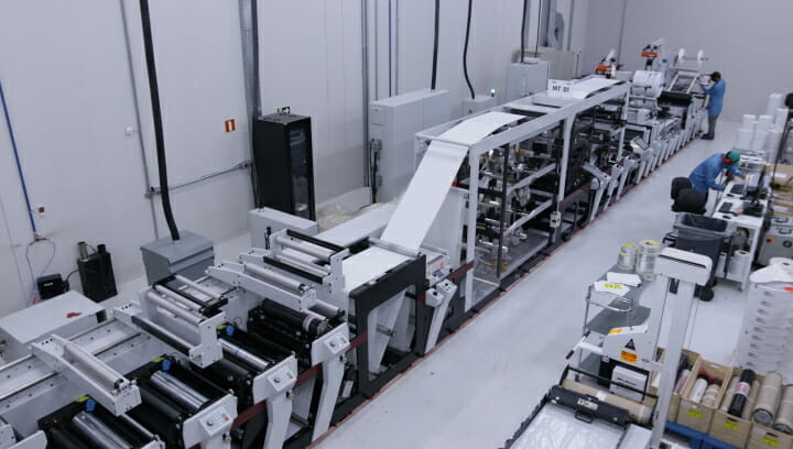 Mark Andy, Beontag, RFID-Etiketten,