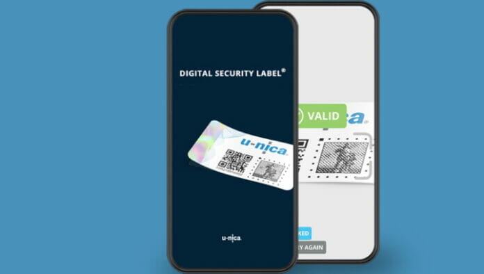 u-nica, Sicherheitsetiketten