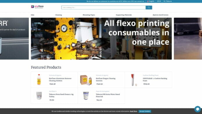 Anyflexo, e-Commerce