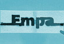 EMPA, gedruckte Elektronik,