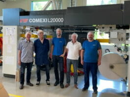 Comexi, PrimCut, Laminieren,