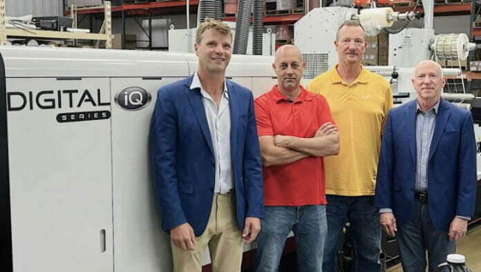 IND_Mark Andy-Pro Label-Erste Digital Seris iQ Mark Andy, Pro-Label Inc, Domino Printing,