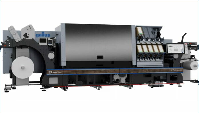 Gallus Group, UV-Inkjet, Gallus One