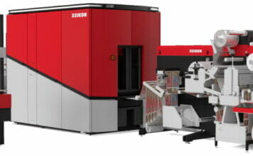 Xeikon, Hybridsystem, Trockentoner, UV-Inkjet,