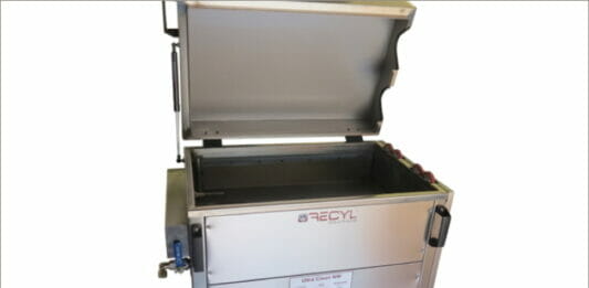 Recyl, Reinigung, Ultraschall-Systeme, Rasterwalzenreinigung,