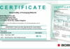 Bobst, Cyclos-HTP, Zertifizierung, Barrierefolien, Recycling,