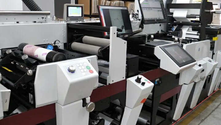 Mark Andy, MD Labels, Hybridsystem, 