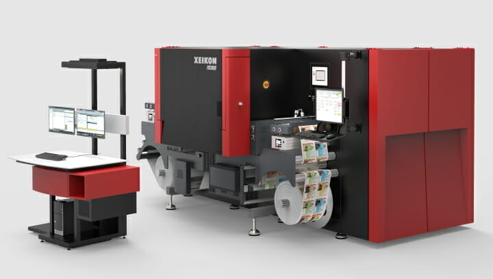 Xeikon, Etiflex, UV-Inkjet