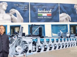 Mudrika Labels, Lombardi Converting Machinery, UV-Flexodruck,