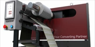 Tecnocut, Print & Converting Technology, Matrix-Aufwicklung,