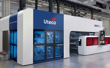 Uteco, Zentralzylinder-Flexodruck,