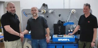 Lemorau, Dieter Gansert Grafische Maschinen, SM Selbstklebetechnik, Finishing,