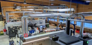 Lundberg Tech, Digital Etikett, Stanzabfall, Abfallzerkleinerung,