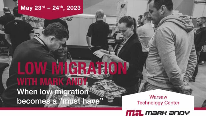 Mark Andy, Low Migration, Workshop,