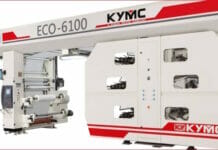 KYMC, Zentralzylinder-Flexodruck,