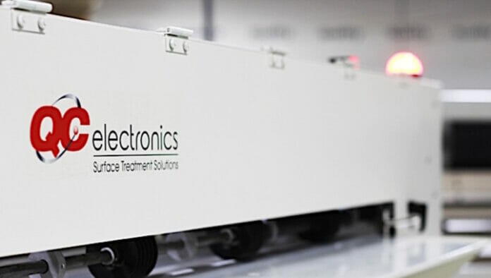 QC Electronics, Koronavorbehandlung,