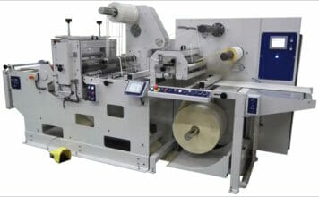Ashe Converting Equipment, Labelexpo Europe, Rollenschneider,