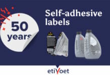 50 Jahre herausragende Innovation bei Selbstklebeetiketten Etivoet, Jubiläum,