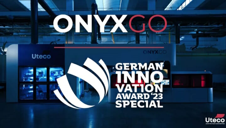 Uteco, German Innovation Award, Zentralzylinder-Flexodruck,