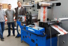 Lemorau, Grafpress etykieta, Finishing, Dieter Gansert Grafische Maschinen, Dieter Gansert Grafische Maschinen,