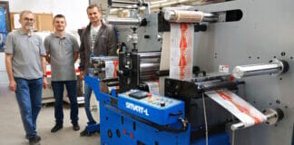 Lemorau, Grafpress etykieta, Finishing, Dieter Gansert Grafische Maschinen, Dieter Gansert Grafische Maschinen,