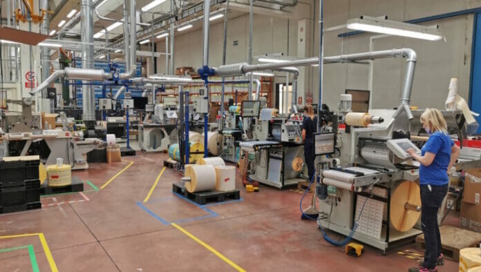 Lundberg Tech, Rifa Etichette, Abfallzerkleinerung, Stanzabfall,