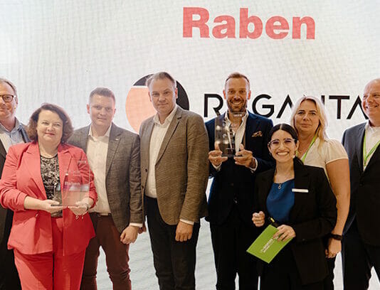 UPM Raflatac, RafCycle, Raben Logistics Polska, Reganta,