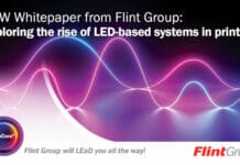 Flint Group, UV-Flexodruckfarbe, LED-UV, Dual Cure-Farben,