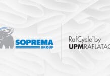 UPM Raflatac, RafCycle, Soprema, Recycling, Trägermaterial,