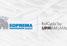 UPM Raflatac, RafCycle, Soprema, Recycling, Trägermaterial,