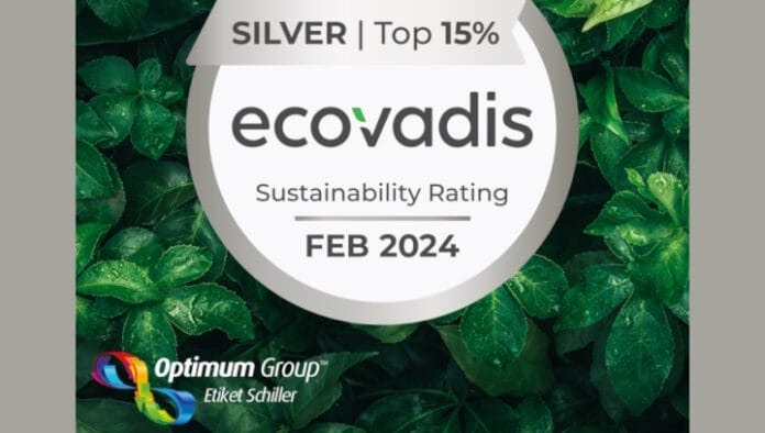 Etiket Schiller, Optimum Group, EcoVadis,