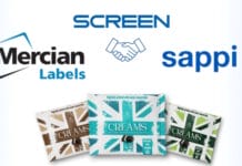 Screen Europe, Sappi, Mercian Labels, Papierverpackungen,