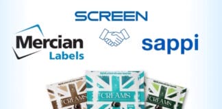 Screen Europe, Sappi, Mercian Labels, Papierverpackungen,