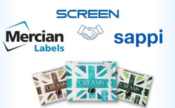 Screen Europe, Sappi, Mercian Labels, Papierverpackungen,