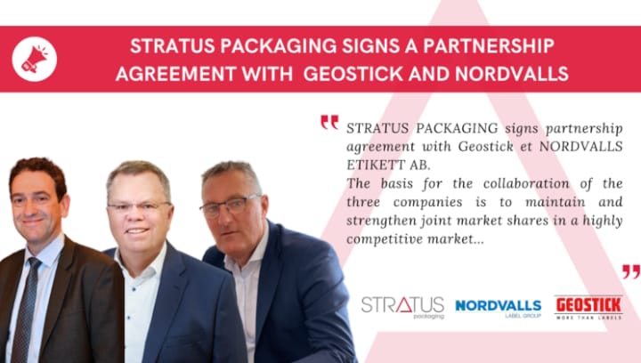Stratus Packaging, Geostick, Nordvalls Etikett,