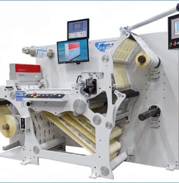 Ashe Converting Equipment, Rollenschneider, Umroller,