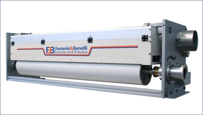 Ferrarini & Benelli, Koronavorbehandlung, Plasma-Technologie,