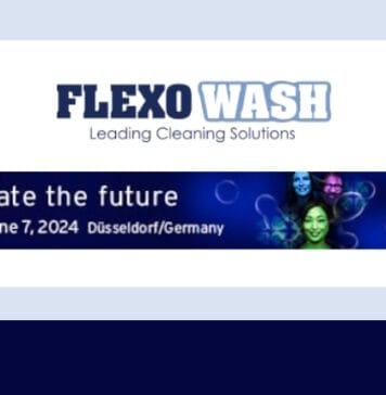Flexo Wash, Reinigung