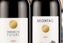 Beontag, Weinetiketten,