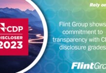 Flint Group, CDP, Nachhaltigkeit,