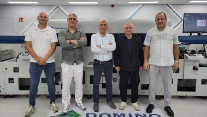 MPS, ABM Etiket, Domino Printing,
