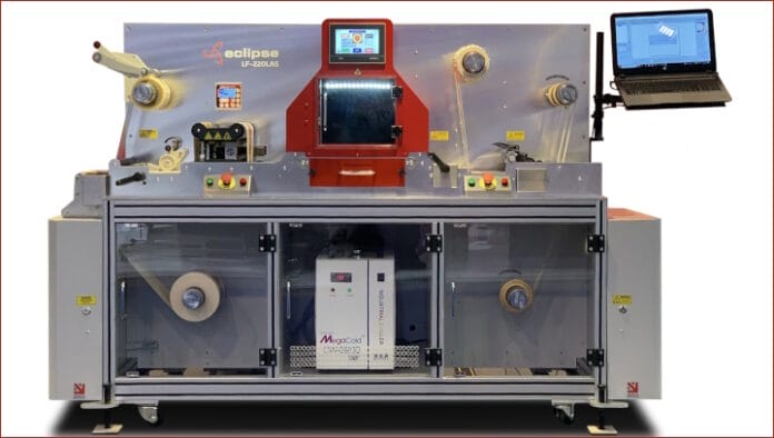 Eclipse Label Equipment, Laserfinishing, Finishing,