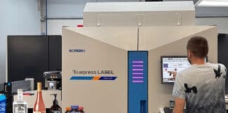 Screen Europe, Grafpress etykieta, UV-Inkjet,